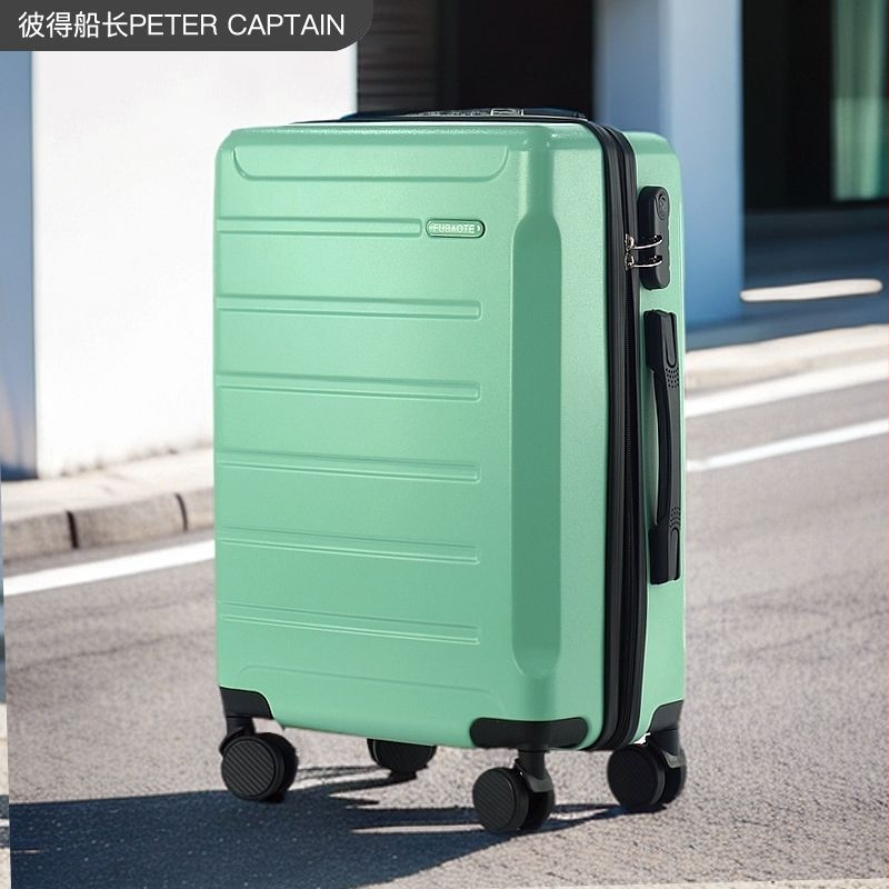 Uniszex poggyász oldalnyitású kivitel, ABS héj, elülső nyitás, csendes dupla kerekek, PU bélés