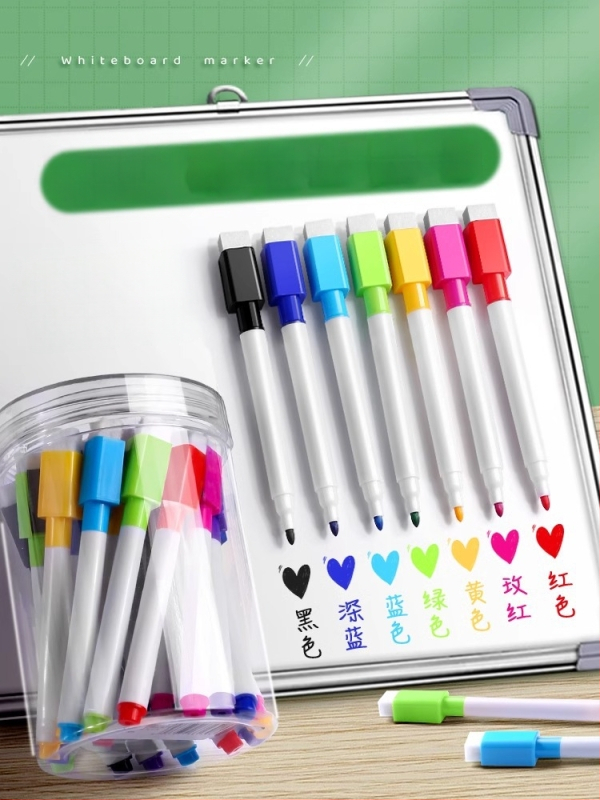 Liangzhi TZETBBB Детски изтриваем маркер за бяла дъска с водна основа, 0.2 мм, пластмасов корпус