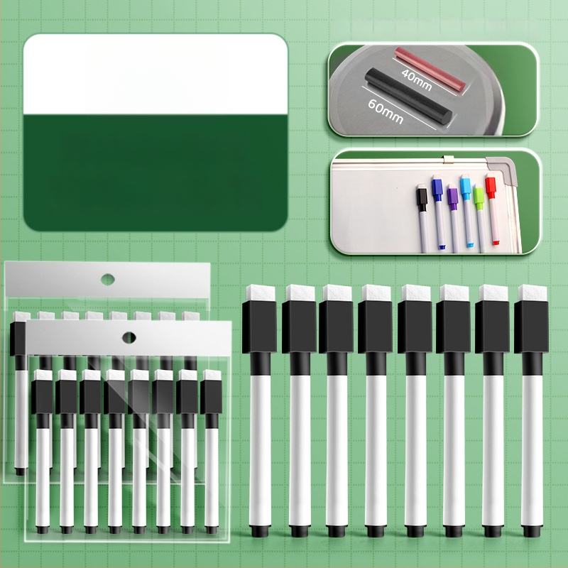 Liangzhi TZETBBB Детски изтриваем маркер за бяла дъска с водна основа, 0.2 мм, пластмасов корпус