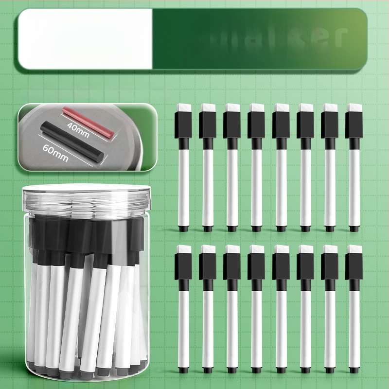 Liangzhi TZETBBB Детски изтриваем маркер за бяла дъска с водна основа, 0.2 мм, пластмасов корпус