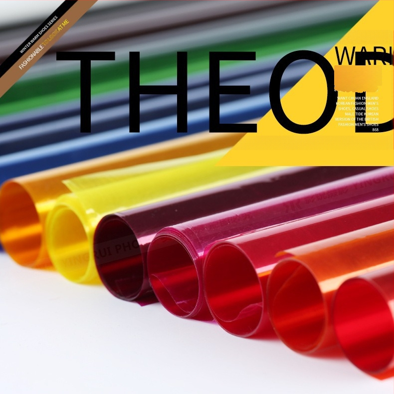 RETENG Аксесоари за осветление – Цветен филтър лист за сценично осветление, високопропусклив оптичен материал, позволява различни температури на светлината и светлинни ефекти