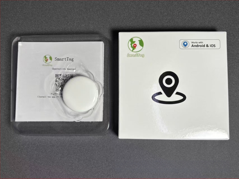 Android локатор против загуба с аларма за деца, възрастни и домашни любимци — Wi-Fi позициониране, обхват до 1000 м, батерия 220 мАч, тегло 10 г, съвместим с Android и iOS