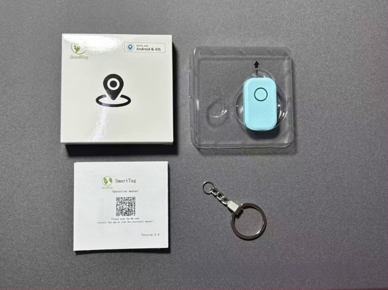 Android локатор против загуба с аларма за деца, възрастни и домашни любимци — Wi-Fi позициониране, обхват до 1000 м, батерия 220 мАч, тегло 10 г, съвместим с Android и iOS