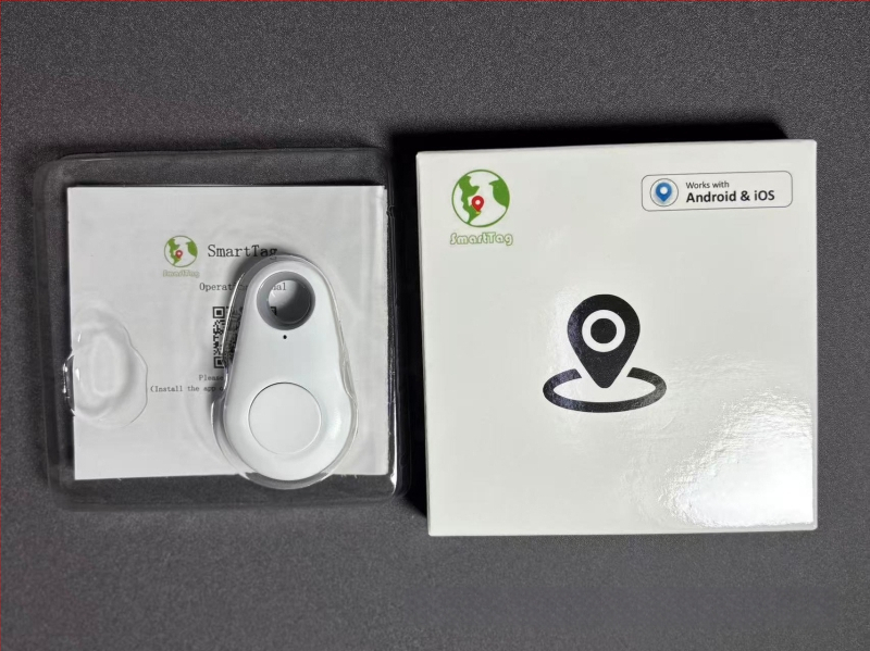 Android локатор против загуба с аларма за деца, възрастни и домашни любимци — Wi-Fi позициониране, обхват до 1000 м, батерия 220 мАч, тегло 10 г, съвместим с Android и iOS