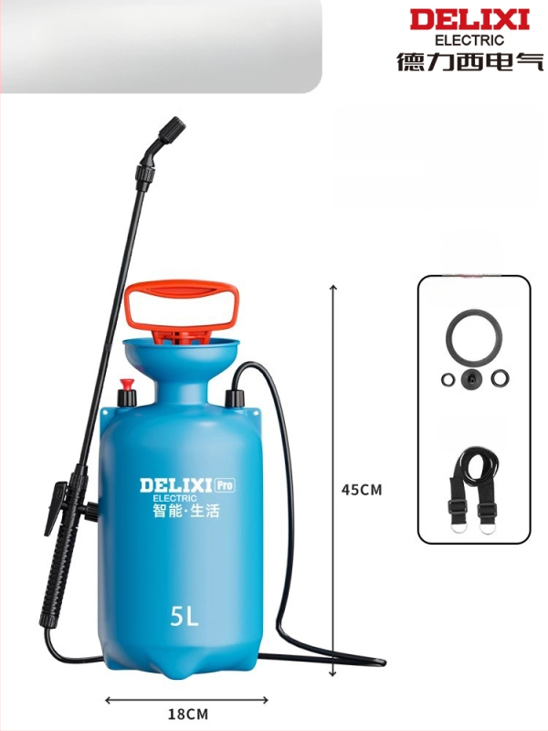 Пръскачка, пластмасов комплект от три части, код на продукта Dlx-pqw5