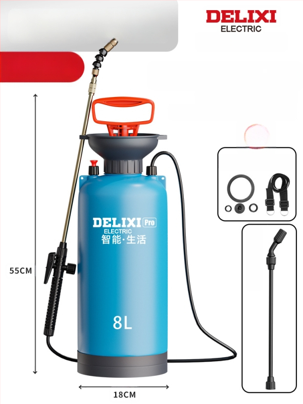 Пръскачка, пластмасов комплект от три части, код на продукта Dlx-pqw5