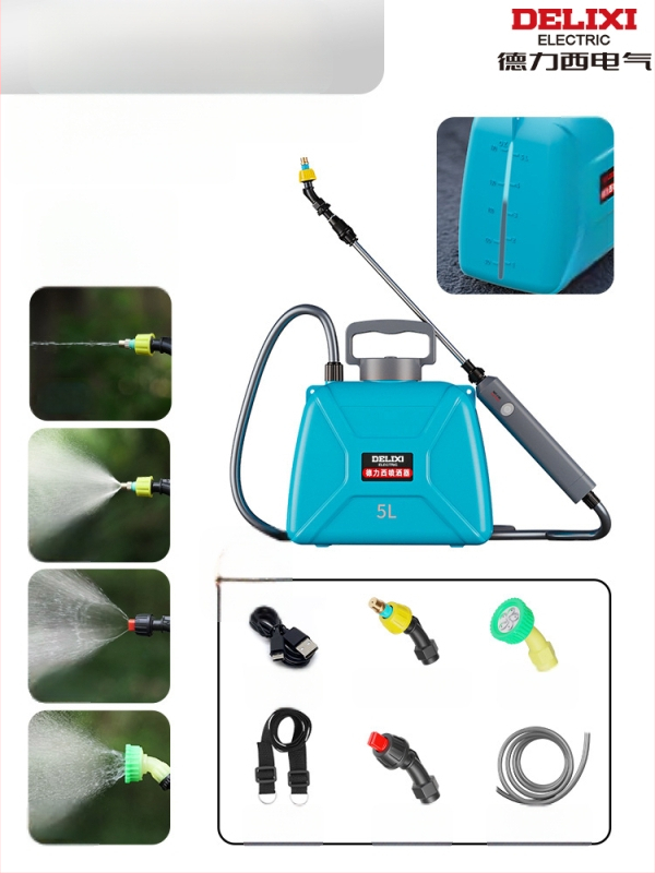 Пръскачка, пластмасов комплект от три части, код на продукта Dlx-pqw5