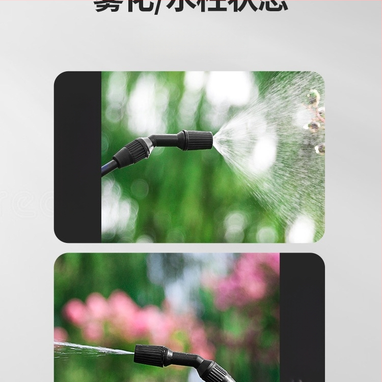 Пръскачка, пластмасов комплект от три части, код на продукта Dlx-pqw5