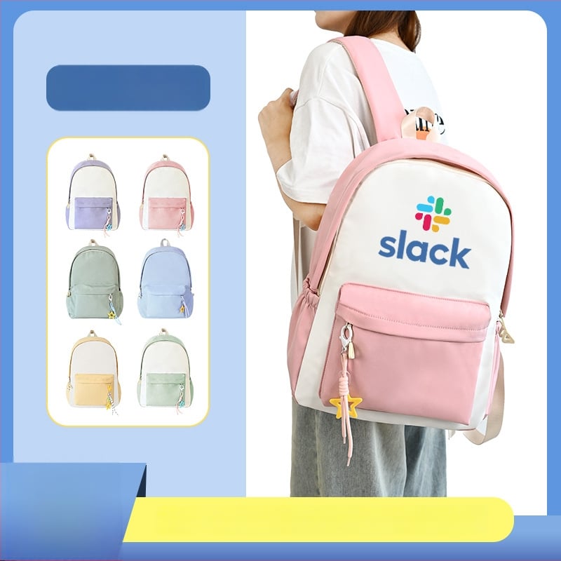 Školski ruksak s prilagođenim logom, kapacitet 20–35L, vodootporan, kompatibilan s 14-inčnim laptopom, materijal: kompozitno platno