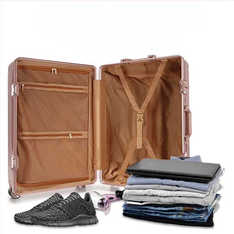 Uniszex ABS+PC koffert TSA kombinációs zárakkal, 5 kg, univerzális kerekek, poliészter bélés, üzleti utazásokhoz