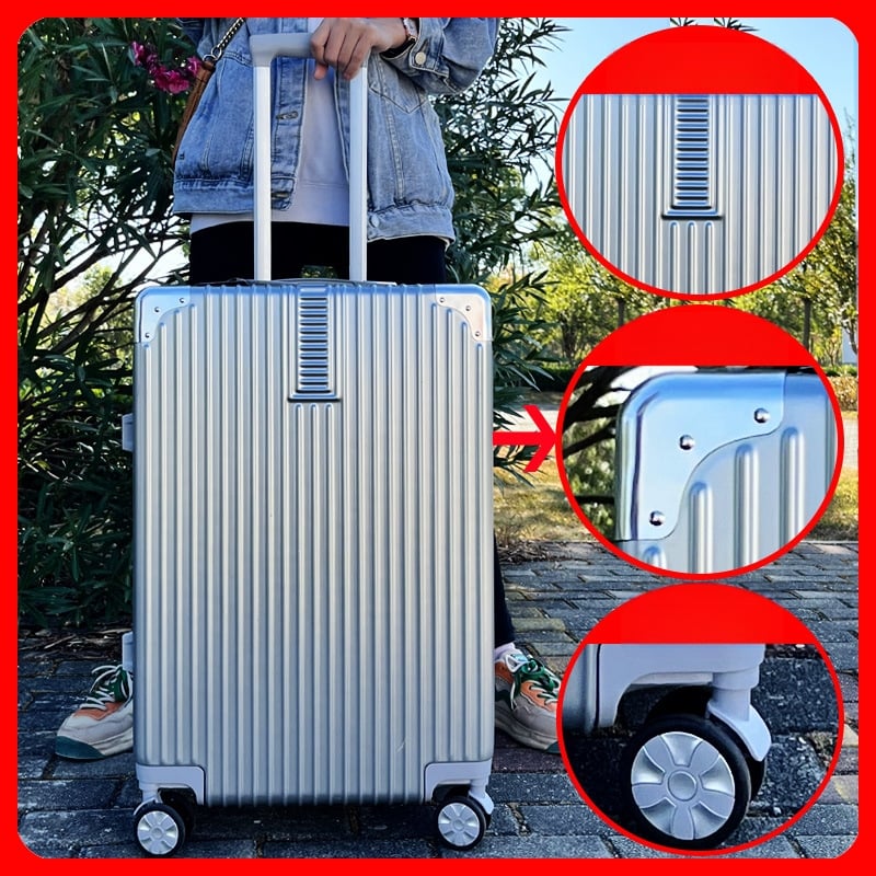 Uniszex ABS+PC koffert TSA kombinációs zárakkal, 5 kg, univerzális kerekek, poliészter bélés, üzleti utazásokhoz