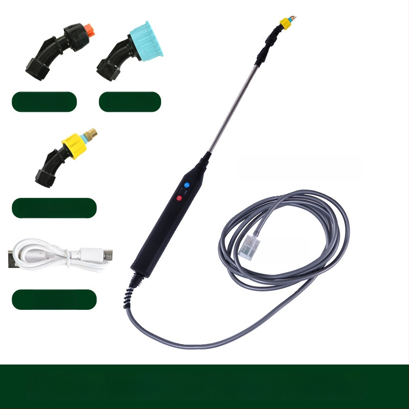 Електрическа пръскачка за поливане – пластмасов корпус, Klaishi, дюза за атомизация, модел KLC-3.7V-TJPQ.