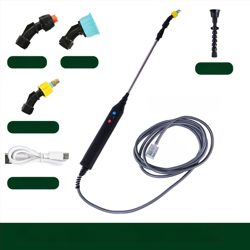 Електрическа пръскачка за поливане – пластмасов корпус, Klaishi, дюза за атомизация, модел KLC-3.7V-TJPQ.