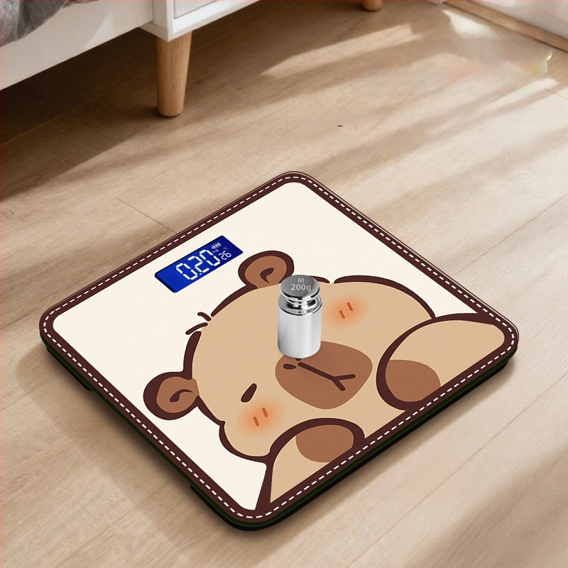 Hongqi HQ-x3006 Везна за телесни мазнини с Bluetooth, HD LCD дисплей, Android съвместимост, USB зареждане/AA батерия, измерване на телесни мазнини и вода