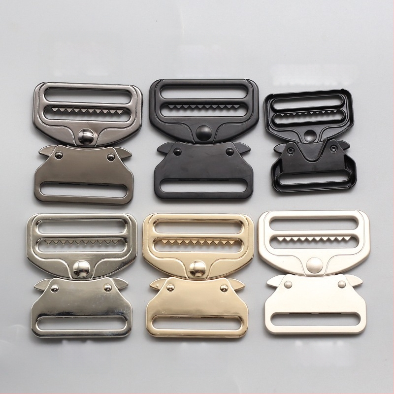 Кобра метална катарама със регулируем бутон за колани, раници, багаж и чанти – сплав