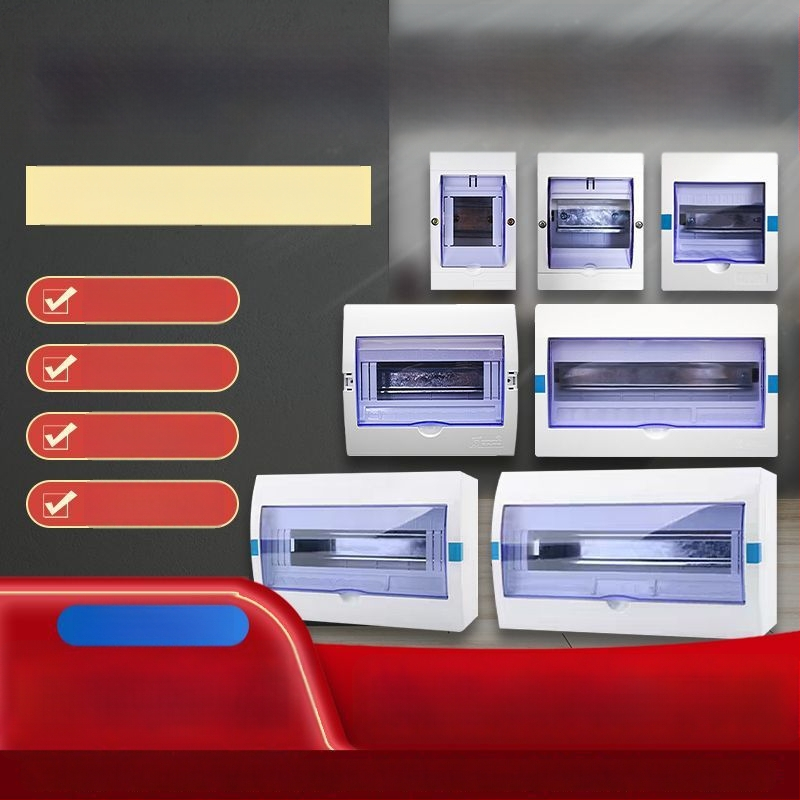 Пластмасов електрически разпределителен корпус PZ30, водоустойчив, за повърхностен или скрит монтаж, защита от течове