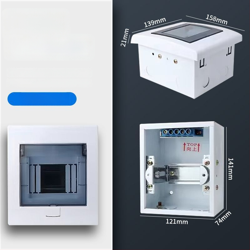 Пластмасов електрически разпределителен корпус PZ30, водоустойчив, за повърхностен или скрит монтаж, защита от течове