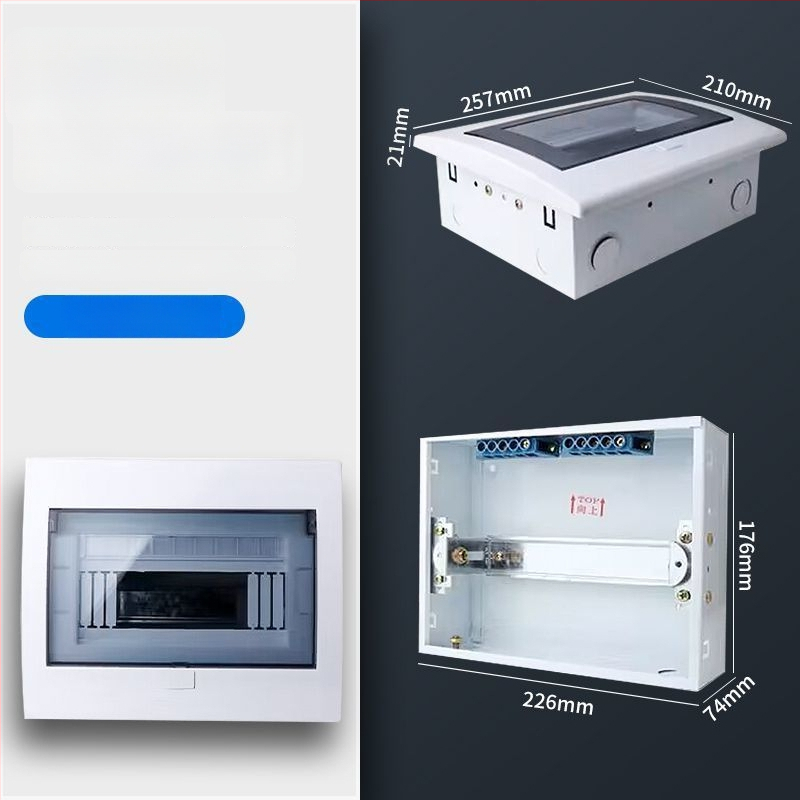 Пластмасов електрически разпределителен корпус PZ30, водоустойчив, за повърхностен или скрит монтаж, защита от течове