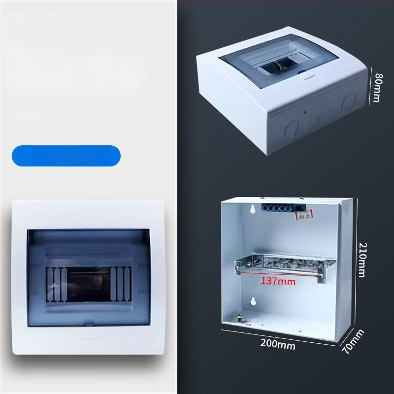 Пластмасов електрически разпределителен корпус PZ30, водоустойчив, за повърхностен или скрит монтаж, защита от течове