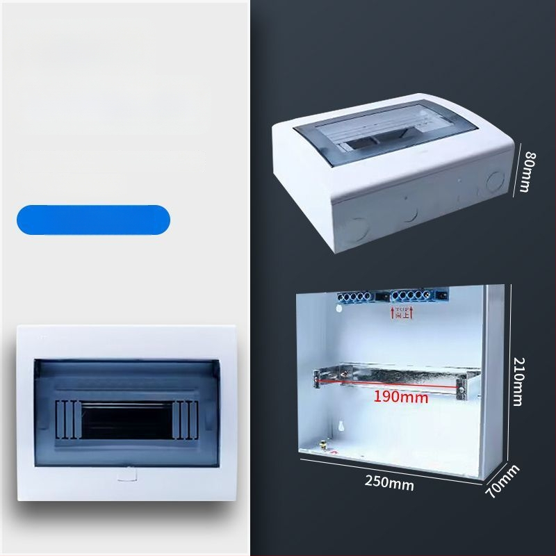 Пластмасов електрически разпределителен корпус PZ30, водоустойчив, за повърхностен или скрит монтаж, защита от течове