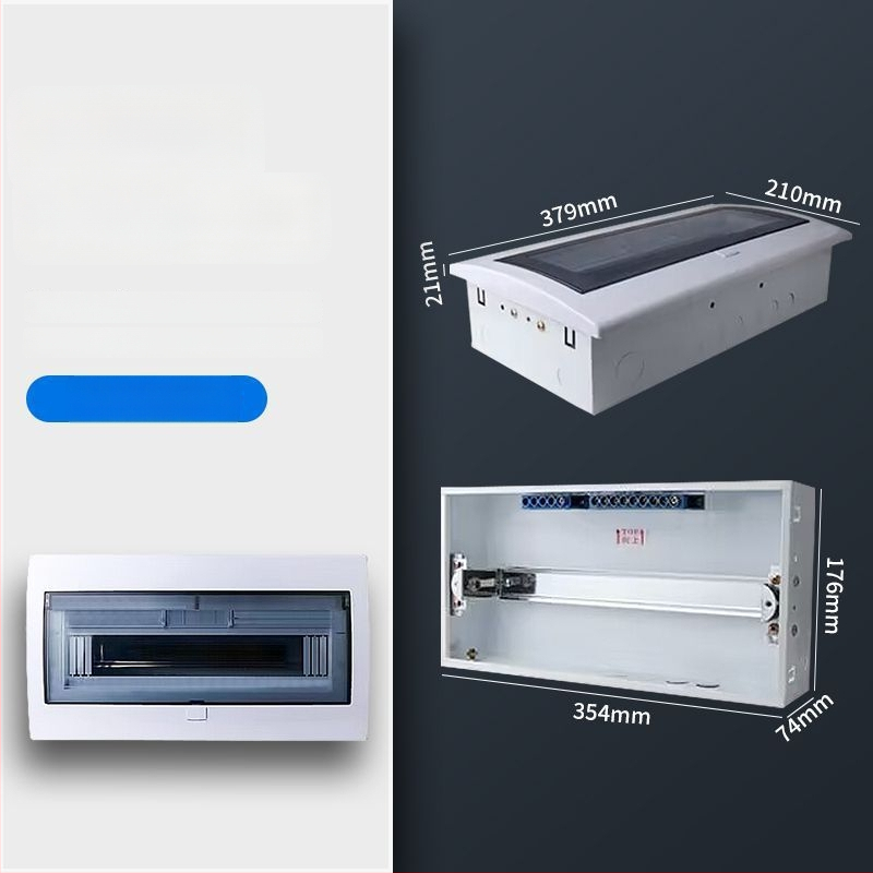 Пластмасов електрически разпределителен корпус PZ30, водоустойчив, за повърхностен или скрит монтаж, защита от течове