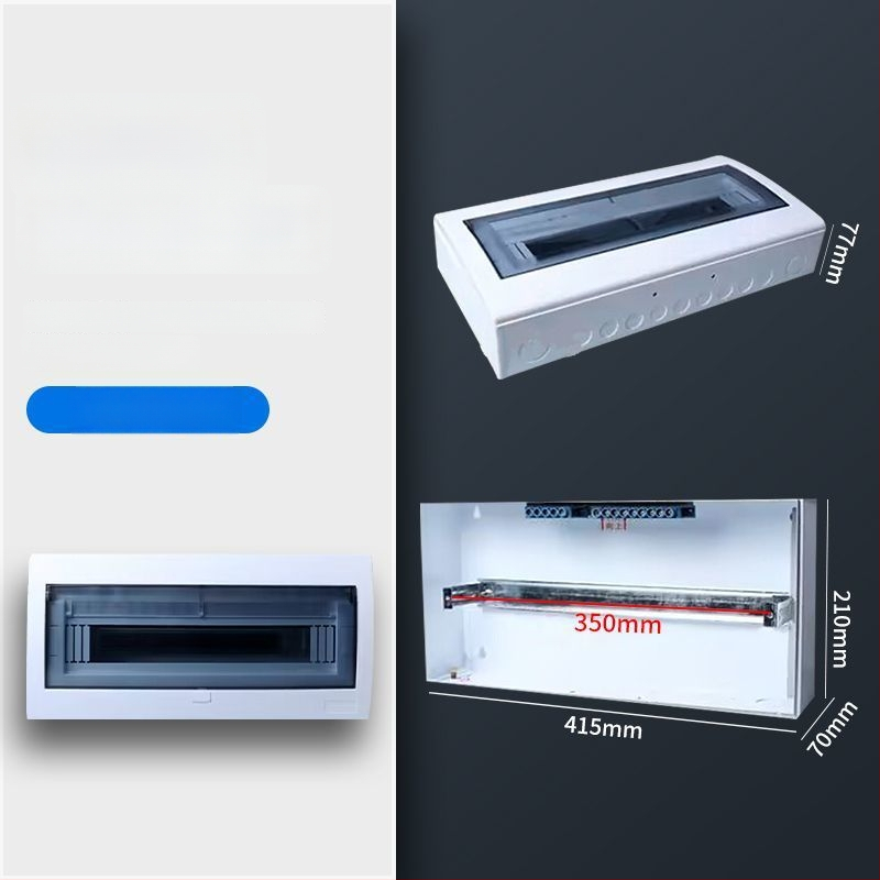 Пластмасов електрически разпределителен корпус PZ30, водоустойчив, за повърхностен или скрит монтаж, защита от течове