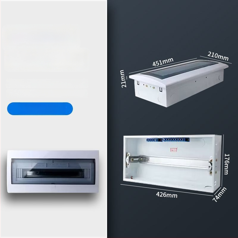 Пластмасов електрически разпределителен корпус PZ30, водоустойчив, за повърхностен или скрит монтаж, защита от течове