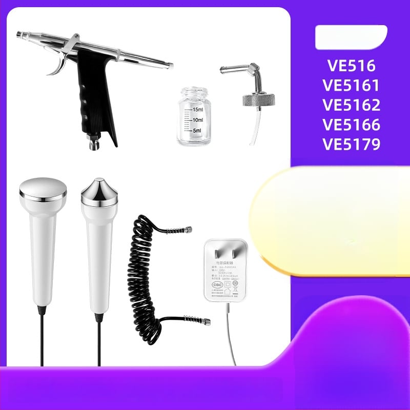 Oro injekcijos įrangos priedai grožio įrangai, ABS, Ve516 serija, suderinama su pagrindiniu kompiuteriu, svoris 0,35–1 kg