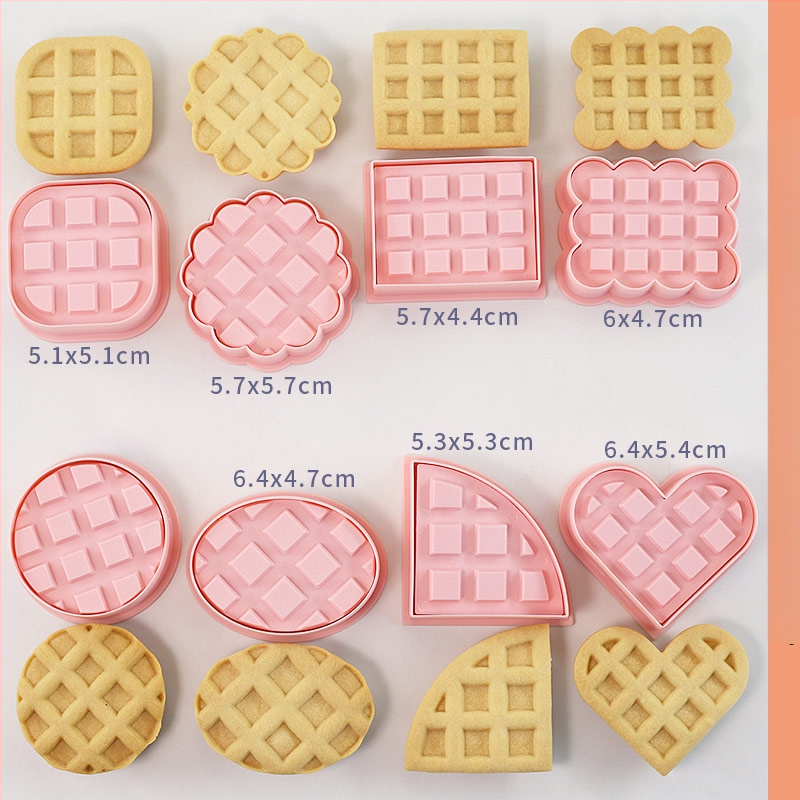 Форма за сладки и хлебчета с вълнообразна дантела и ретро модел за пълнеж; инструмент за фондан и печене