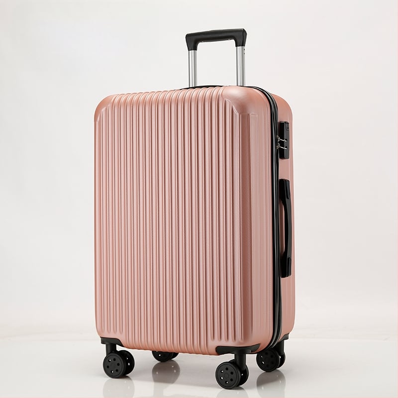 Ceļojumu koferis – ABS+PC, 5 kg, Universālie riteņi, Aizvēršana ar rāvējslēdzēju, Paroles slēdzene