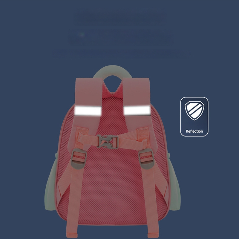 Laste koolieelikutele seljakott looma musteriga, nailonist, veekindel, kõverad õlarihmad, sobib kooli kasutamiseks