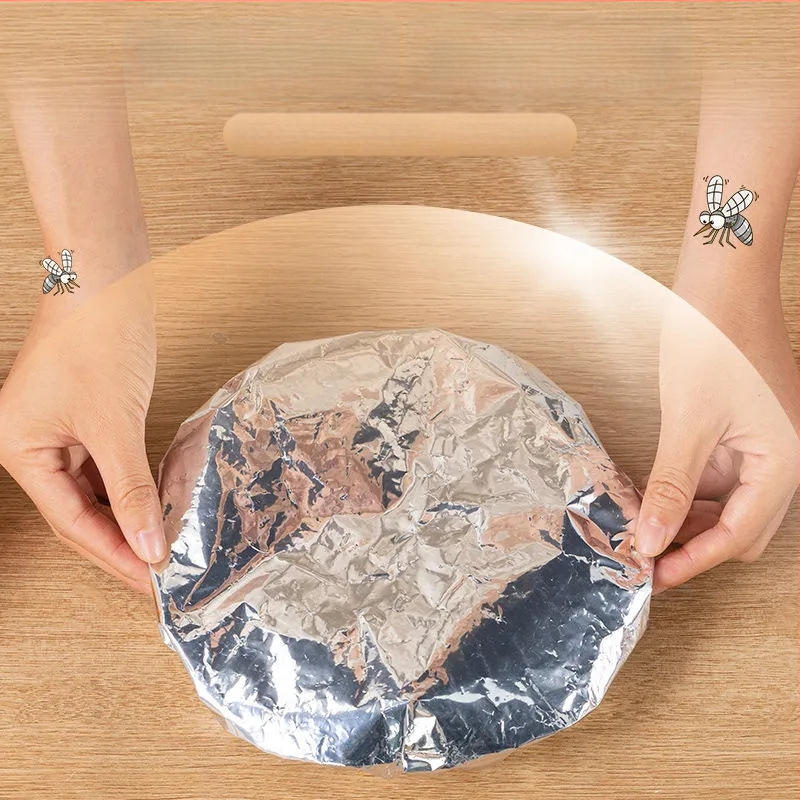 Aluminijska folija za hranu s izolacijskim poklopcem za kuhinju