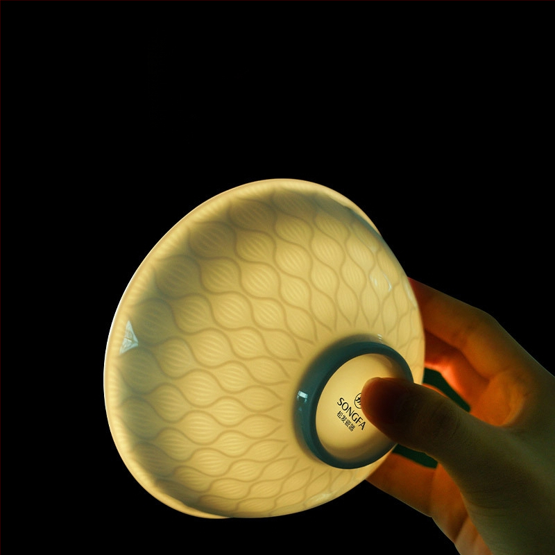 Songfa porcelan underglaze celadon pod glazurom set zdjela i tanjura za kućnu upotrebu, 2025 novi model, idealan za novi dom