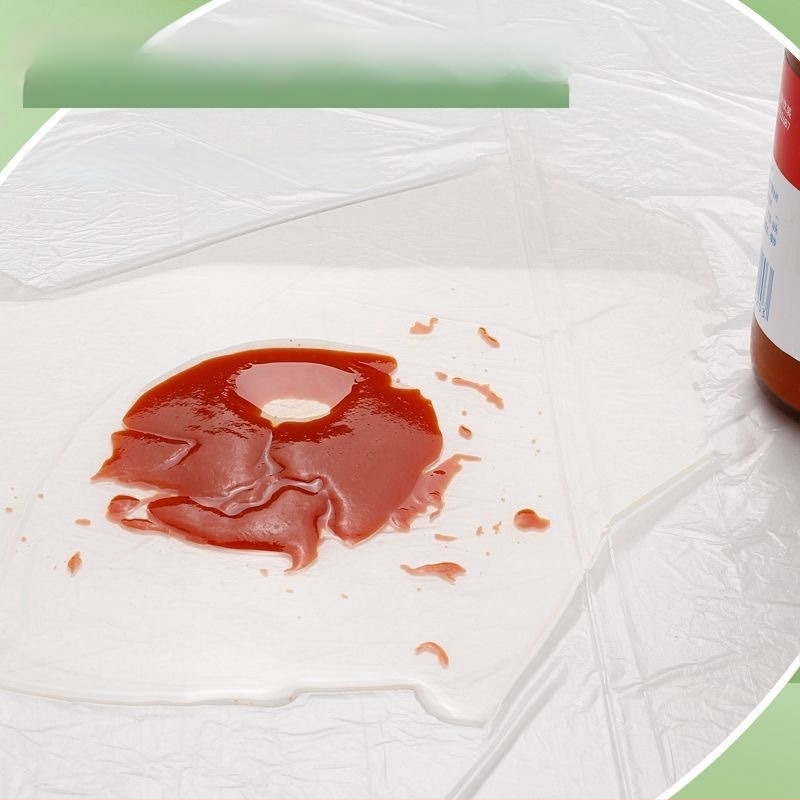 Jednokratni debeli stolnjak, vodootporan i otporan na mrlje, za pravokutne ili okrugle stolove, plastični stolnjak za kućnu upotrebu, hotel i restoran.