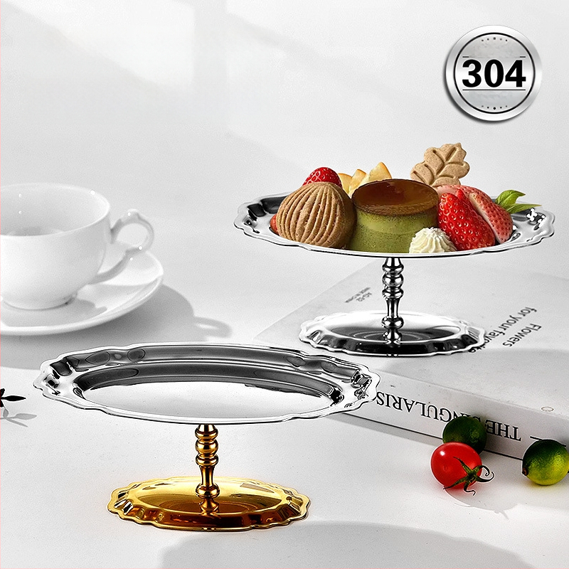 Десертна чашка от неръждаема стомана с ивици, INS стил