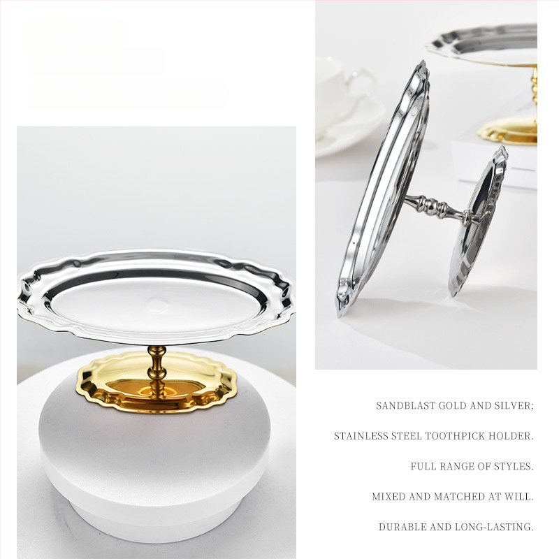 Десертна чашка от неръждаема стомана с ивици, INS стил