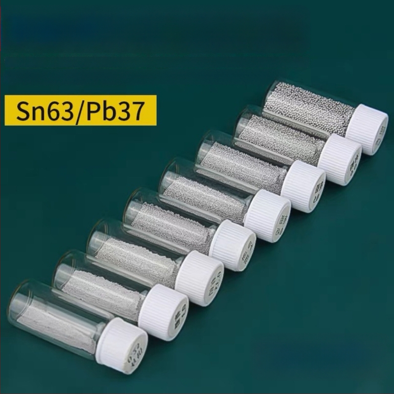 Μπίλες κασσίτερου για BGA, μολυβδινές, 25.000 τεμάχια σε μικρό μπουκαλάκι