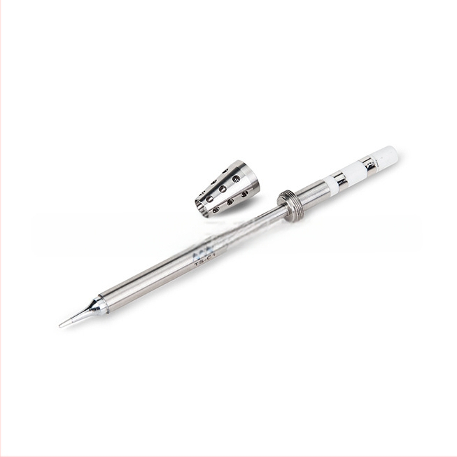 TS100 Αξεσουάρ συγκόλλησης: κεφαλή σε σχήμα υποδοχής αλόγου, ειδική μυτερή άκρη, θερμαντικός πυρήνας TS-ILS, TS-C1 κεφαλή συγκόλλησης