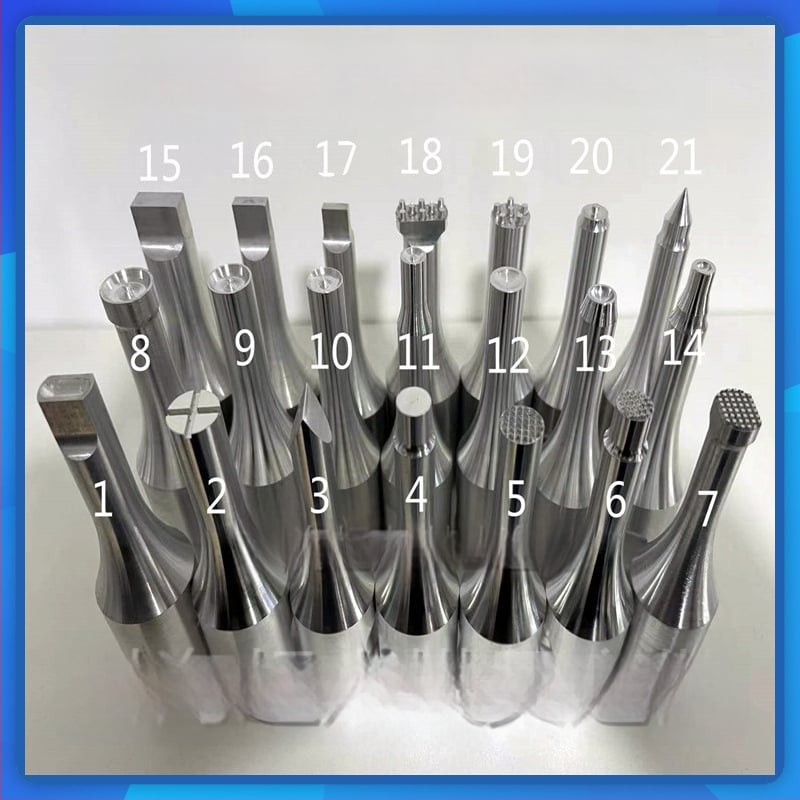 Κεφαλή συγκόλλησης υπερήχων KH σειρά, υλικό αλουμινίου-τιτανίου, 20k-40kHz, 333°C, 3 A