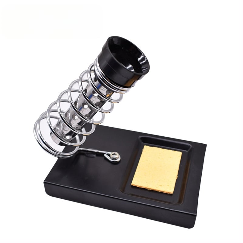 Μεταλλική βάση για κολλητήρι με διπλό σωλήνα και ελατηριώδη στήριξη