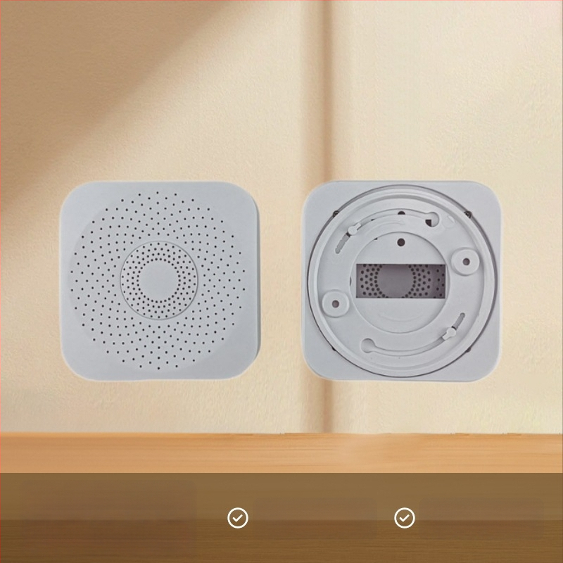 Корпус за детектор на въглероден диоксид — ABS материал, OEM марка, електронен корпус