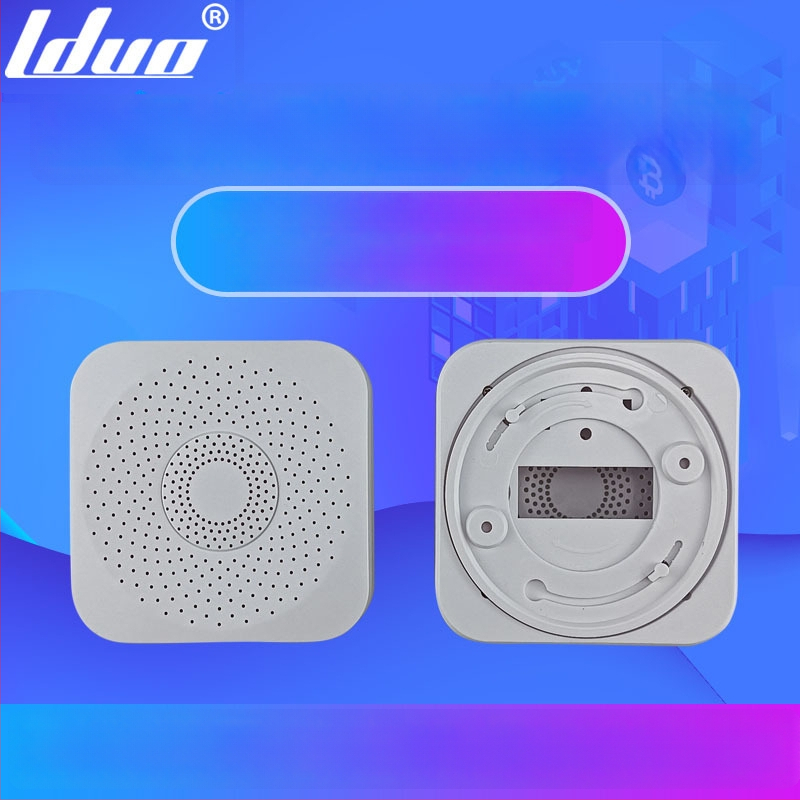 Корпус за детектор на въглероден диоксид — ABS материал, OEM марка, електронен корпус