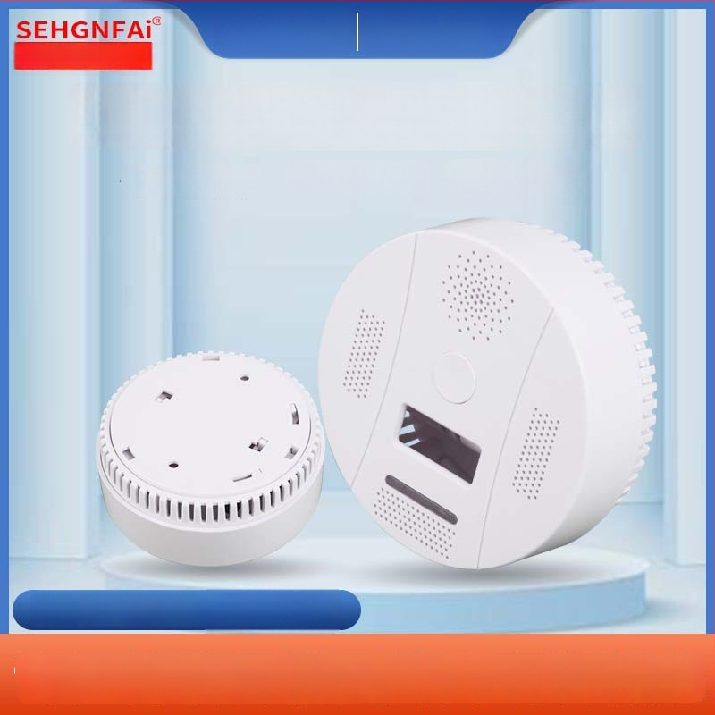 NB безжичен интелигентен корпус за аларма за дим – ABS материал, корпус за прахов датчик, CO2 детекция