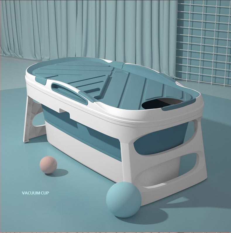 Αναδιπλούμενος κάδος μπάνιου από PP για ενήλικες, φορητή μπανιέρα για το μπάνιο