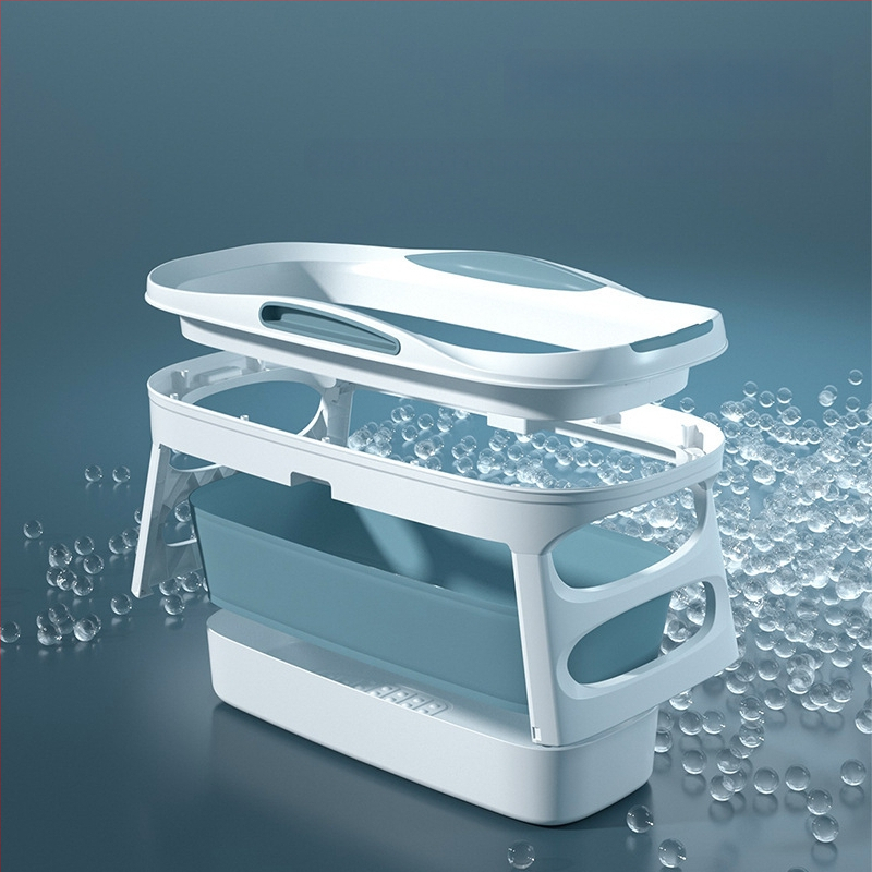 Αναδιπλούμενος κάδος μπάνιου από PP για ενήλικες, φορητή μπανιέρα για το μπάνιο