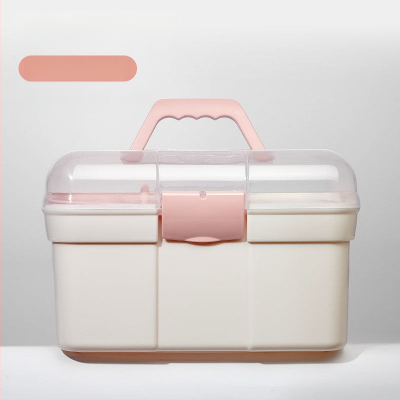 Nagu įrankių laikymo dėžutė, didelė talpa, daug lygių nešiojama dėžutė, plastikas, Fairy Jiayi prekės ženklas, 1 kg