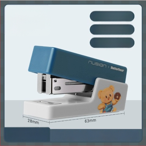 Deli NS083-B Μίνι Συρραπτικό, για μαθητές, συμπαγές, δέσιμο 25 mm, 40 φύλλα