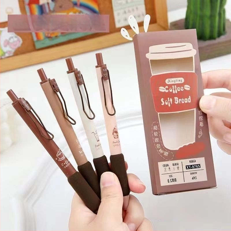 Гел писалка с европейски стил, в кутия, подвижна, с мек захват, черно мастило, волфрамов връх