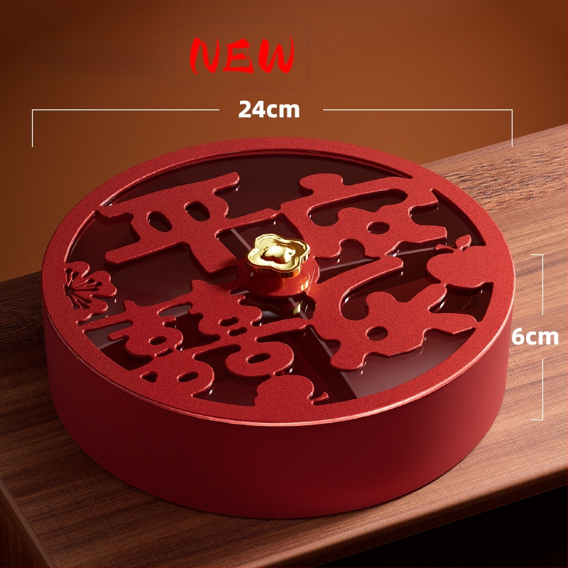 Beishan műanyag gyümölcstál fedővel, dió és aszalt gyümölcsök tárolására, 2024 megjelenés