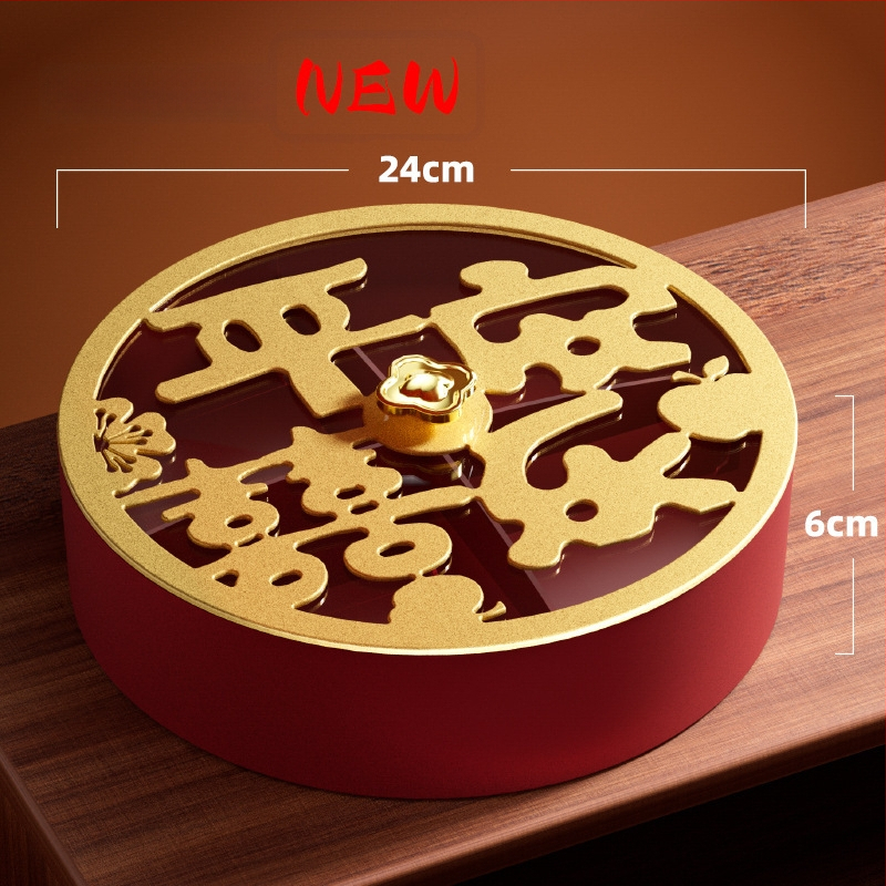 Beishan műanyag gyümölcstál fedővel, dió és aszalt gyümölcsök tárolására, 2024 megjelenés